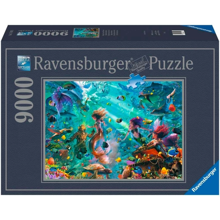 atlantide sommersa - puzzle 9000 pezzi