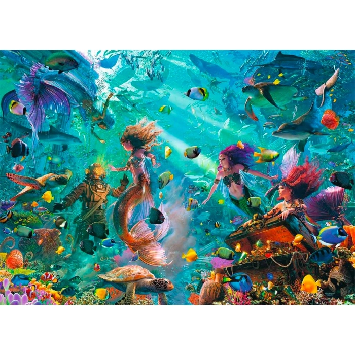 atlantide sommersa - puzzle 9000 pezzi