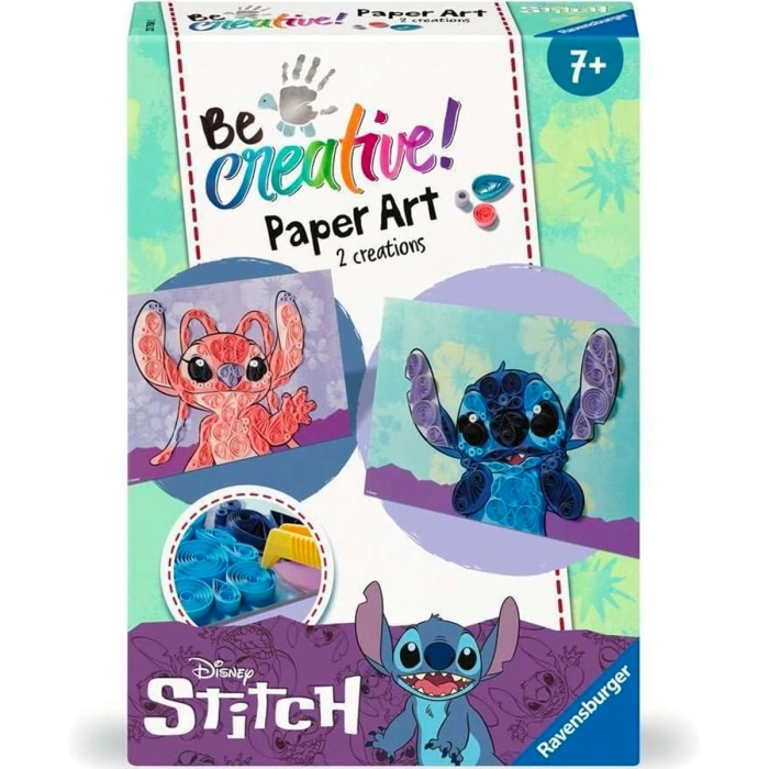 be creative! paper art - stitch