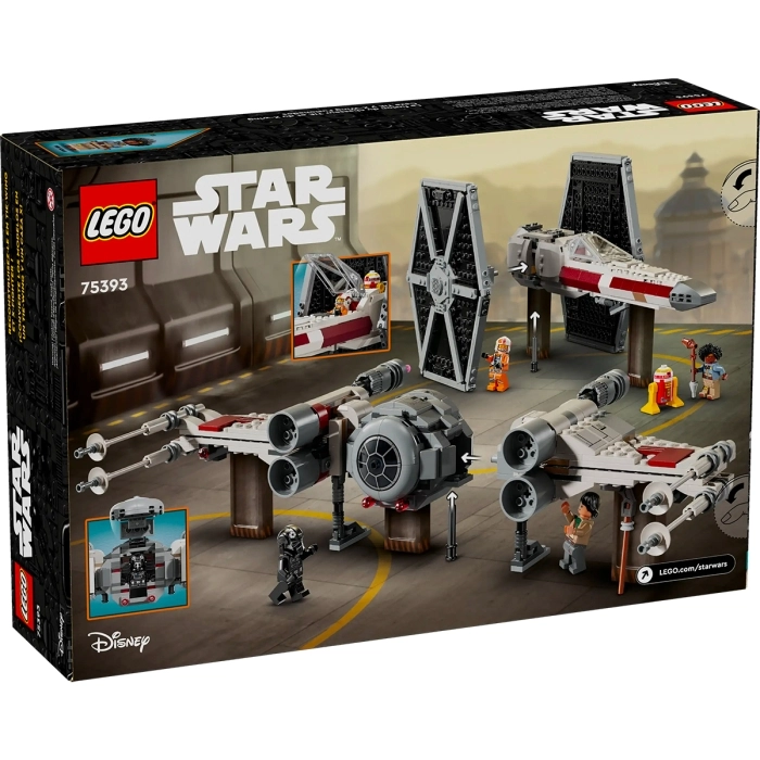 75393 - mash-up tie fighter e x-wing