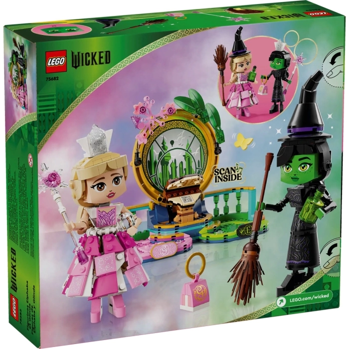 75682 - personaggi di elphaba e glinda