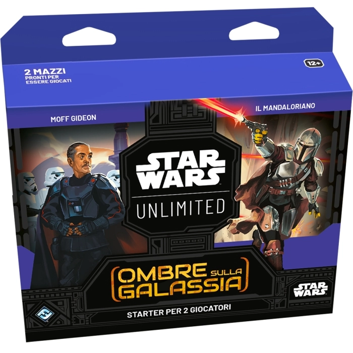 star wars unlimited - ombre sulla galassia - starter set (ita)