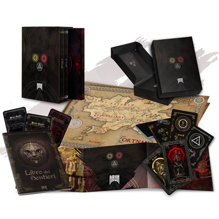 rayn - il gioco di ruolo - pack completo in italiano + libro dei sentieri