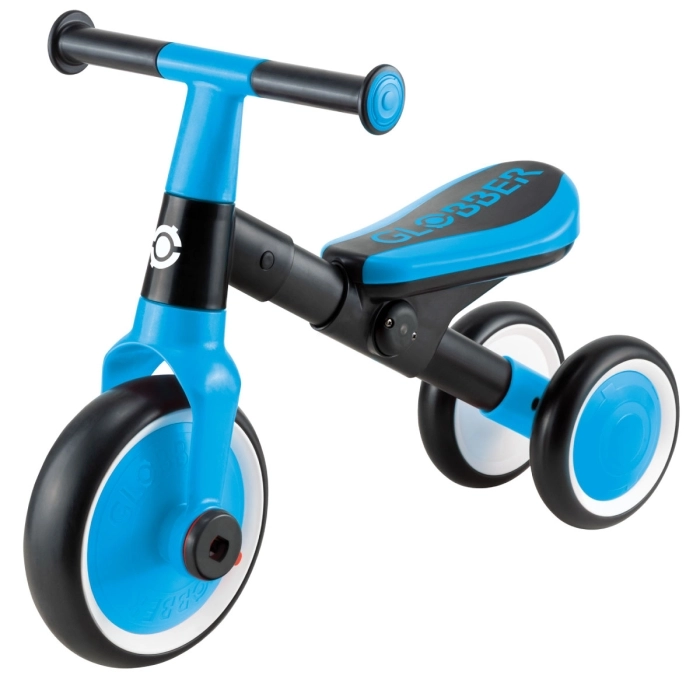 globber - learning trike - triciclo 2 in 1 - blu sky