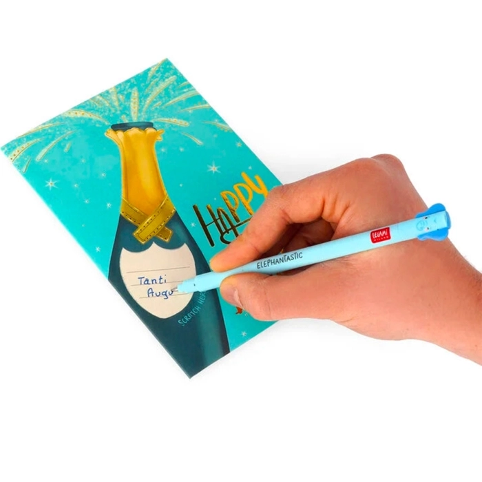 biglietto d'auguri gratta e scopri - scartch-off card - champagne