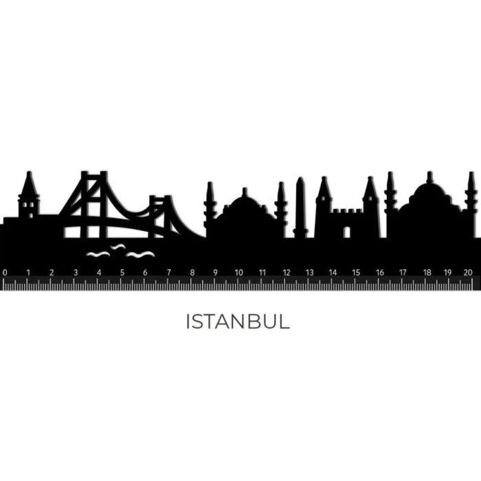 follow the skyline - righello istanbul