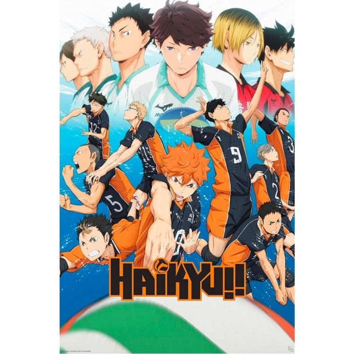 haikyu!! - poster maxi 91,5x61cm - key art season 1