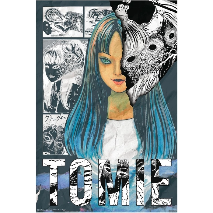 junji ito - poster maxi 91,5x61cm - tomie