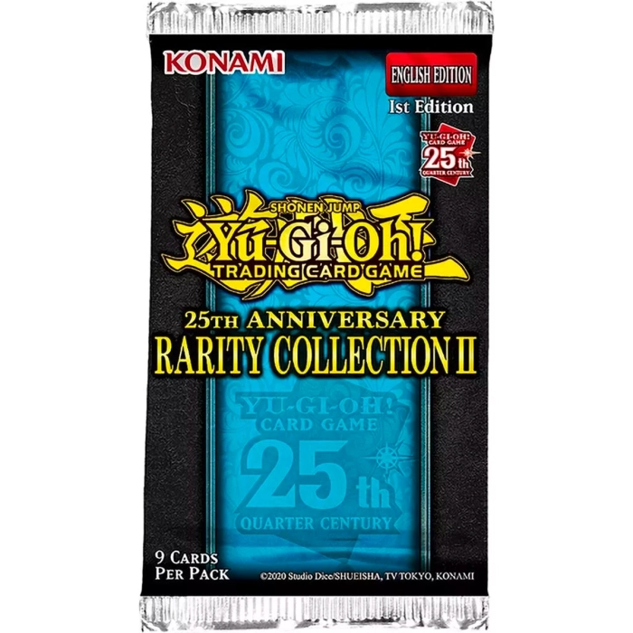 yu-gi-oh! - 25th anniversary rarity collection - 1st edition - 2 booster pack (eng)