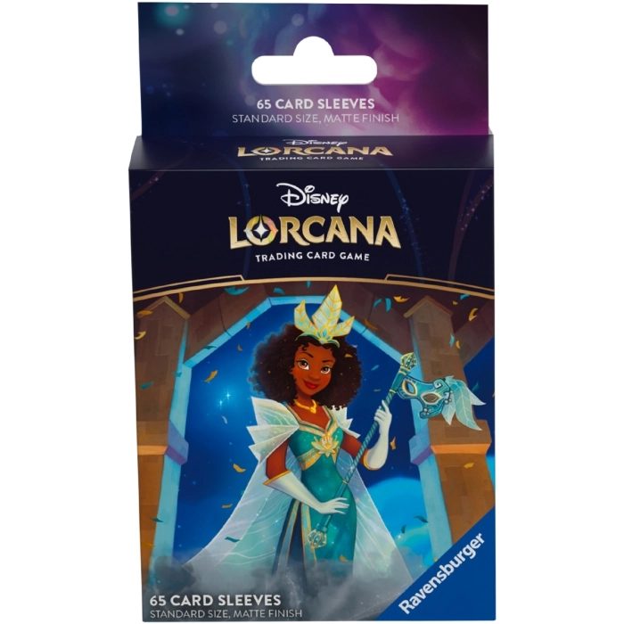 lorcana - shimmering skies - tiana 65 card sleeves