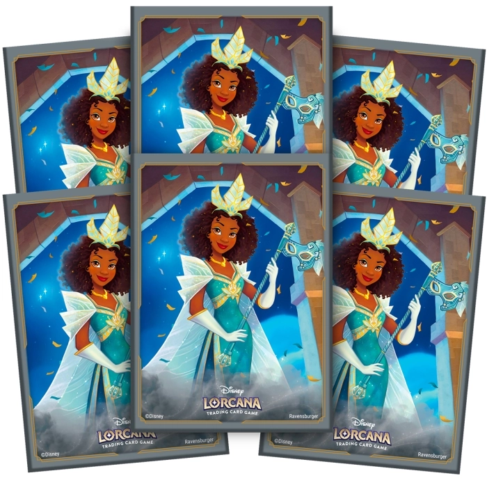 lorcana - shimmering skies - tiana 65 card sleeves