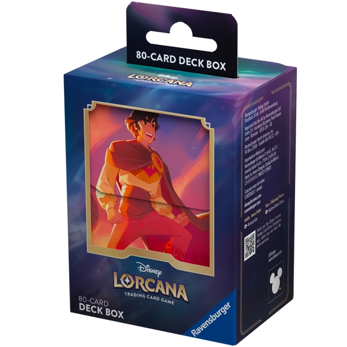 lorcana - shimmering skies - aladdin porta mazzo