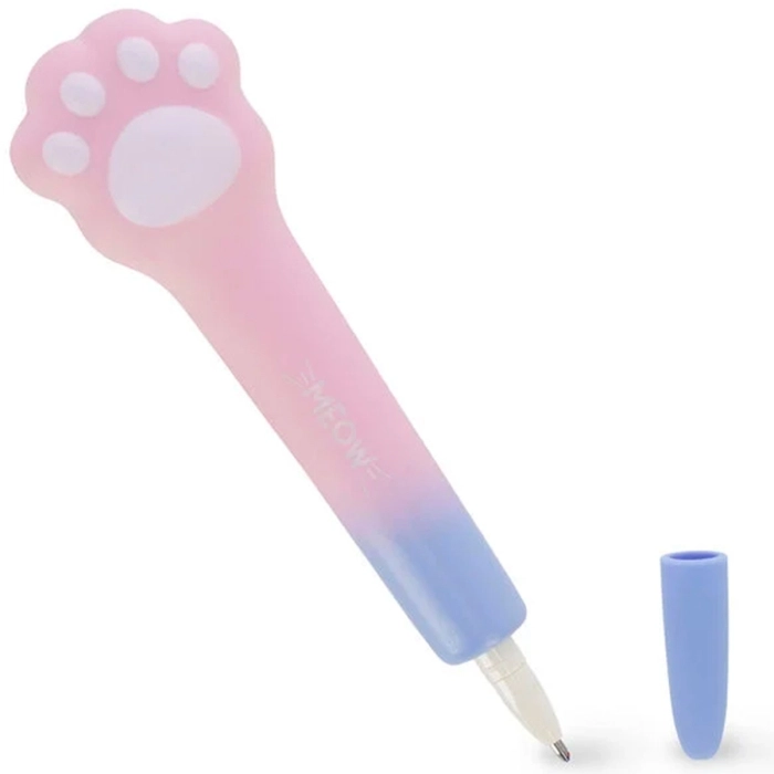 penna gel antistress - squeezies - kitty