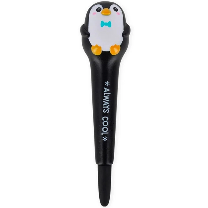 penna gel antistress - squeezies - penguin