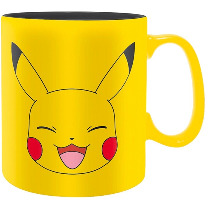 pokemon - tazza 460ml - pikachu face