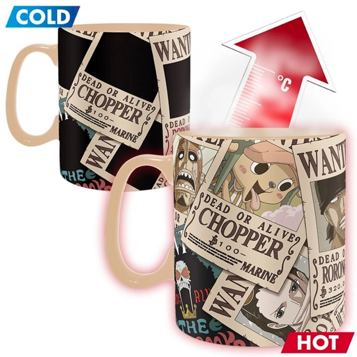 one piece - tazza heat change 460ml - wanted