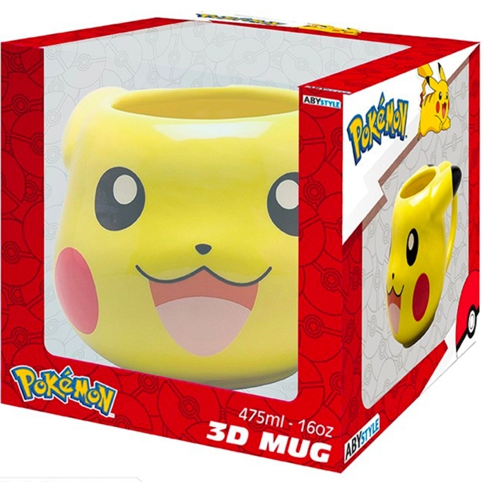 pokemon - tazza 3d - pikachu