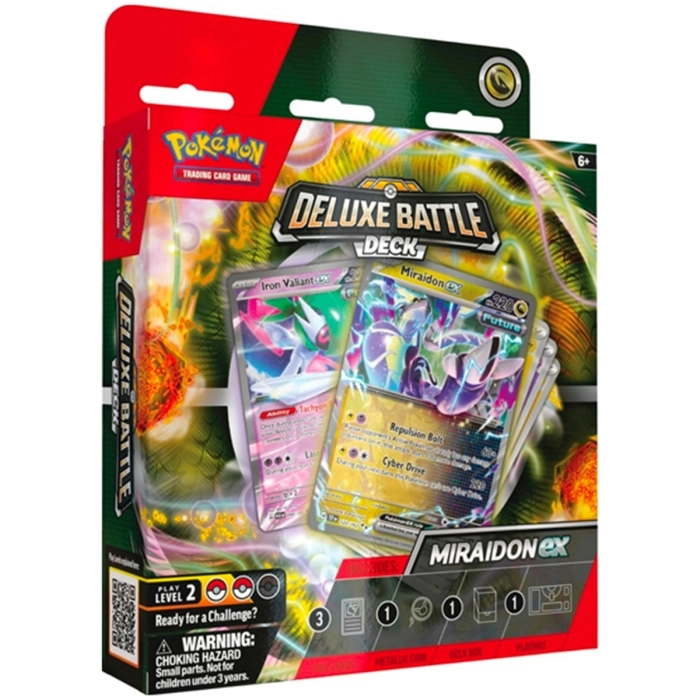 pokemon - mazzi lotta deluxe - miraidon-ex (ita)