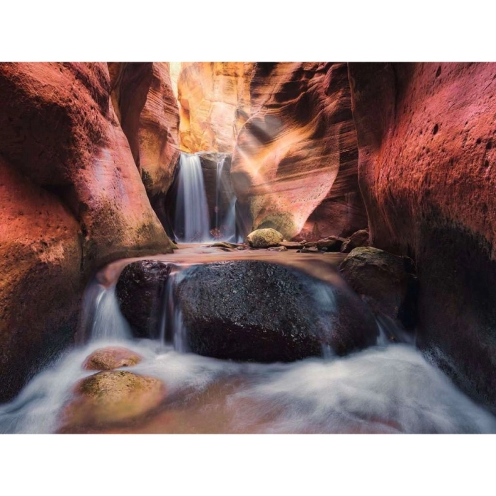 cascate nel red canyon - puzzle 1500 pezzi