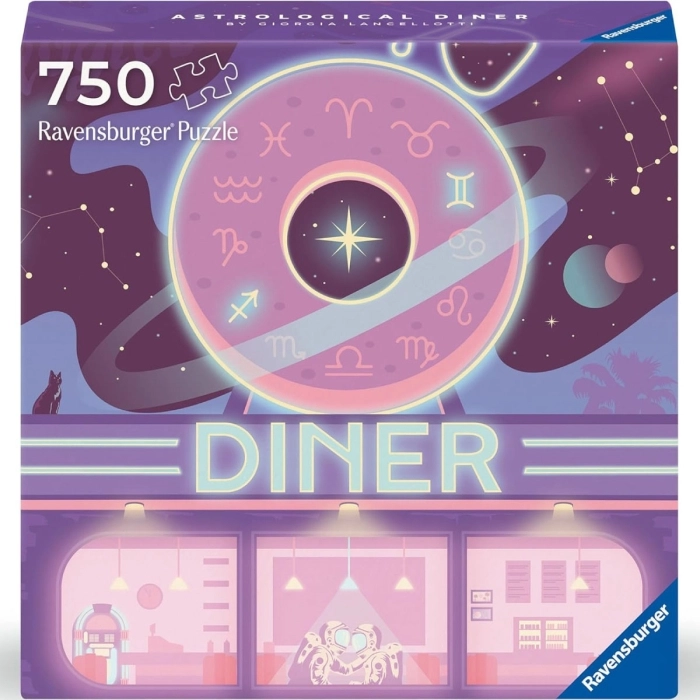 astrological diner - puzzle 750 pezzi