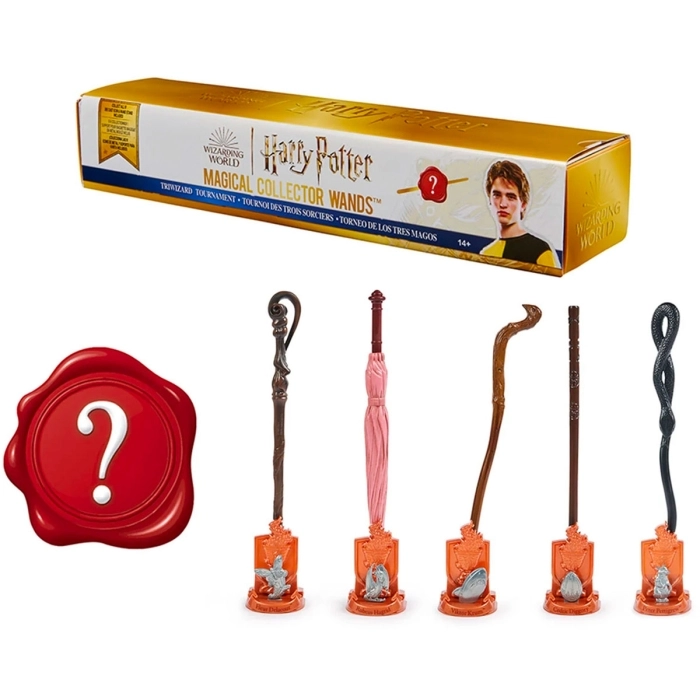 harry potter - bacchetta magica 30cm il calice di fuoco blind box