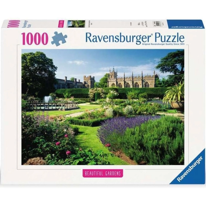 queen's garden, sudeley castle, england - puzzle 1000 pezzi