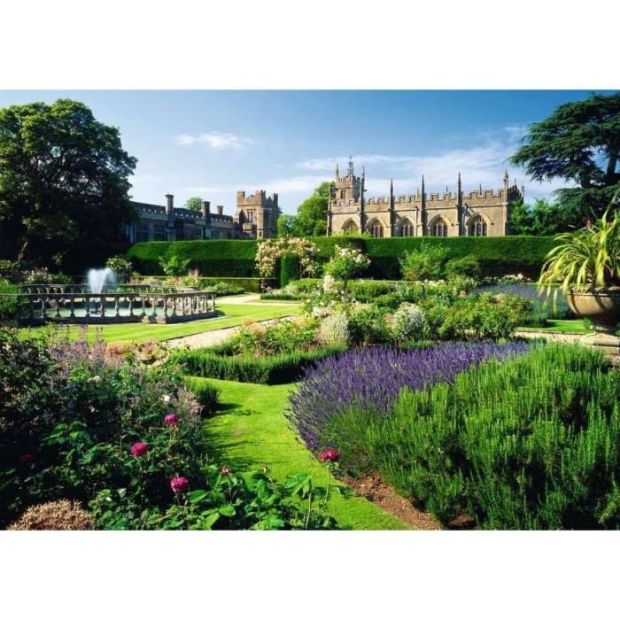 queen's garden, sudeley castle, england - puzzle 1000 pezzi