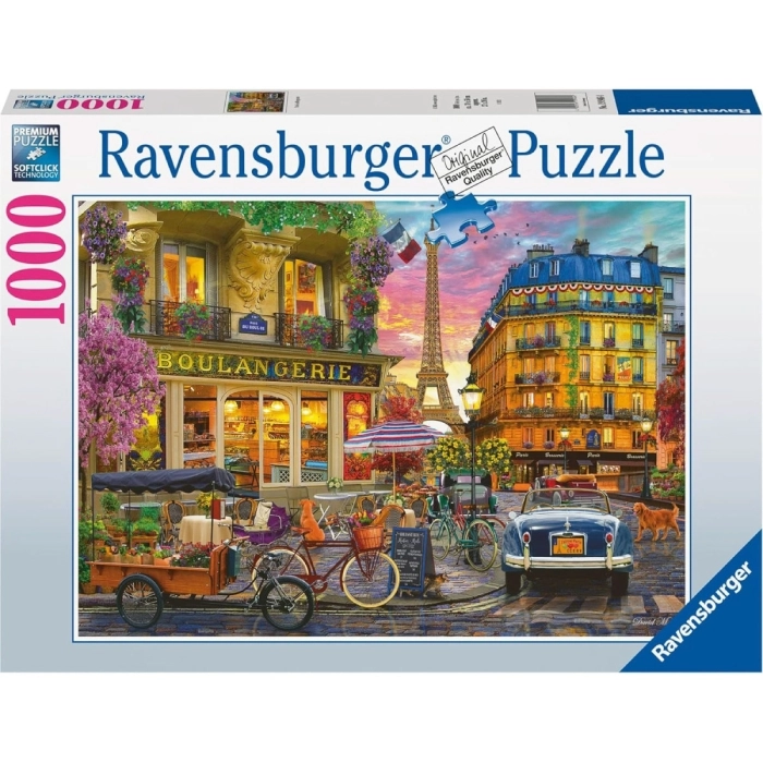 paris in the dawn - puzzle 1000 pezzi