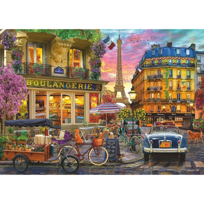 paris in the dawn - puzzle 1000 pezzi