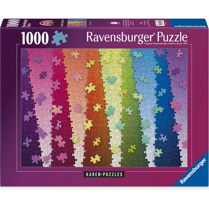 colors on colors - puzzle 1000 pezzi