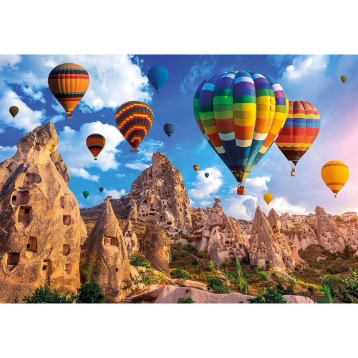 balloons in cappadocia - puzzle 1000 pezzi