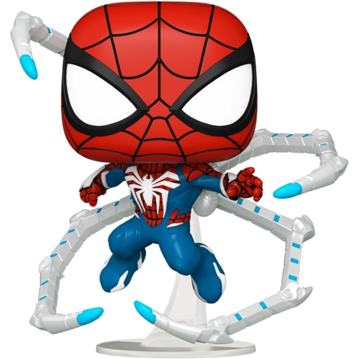 marvel: spider-man 2 - peter parker advanced suit 2.0 9cm - funko pop 971