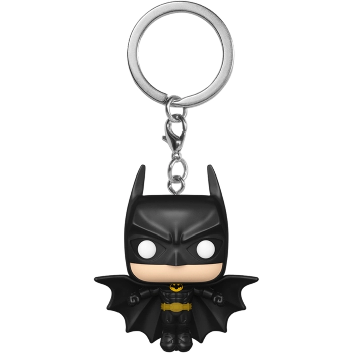 batman 85th anniversary - batman soaring (1989) 4cm - funko pop keychain