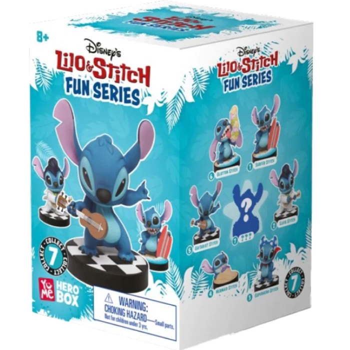 disney: lilo and stitch - hero blind box - 1 personaggio assortito