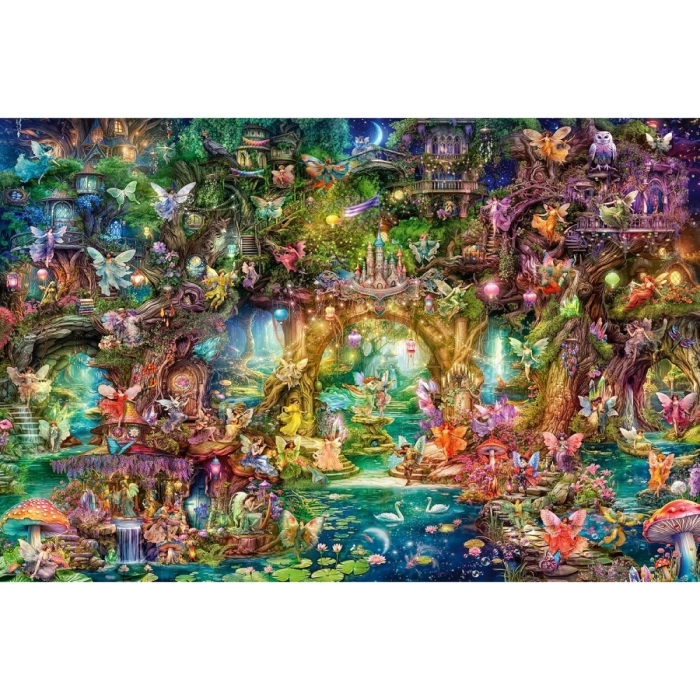 the hidden world of faireis - puzzle 4000 pezzi