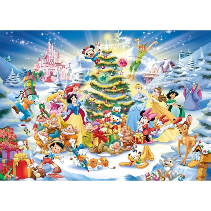 a disney christmas - puzzle 1000 pezzi