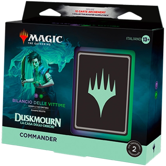 magic the gathering - duskmourn: la casa degli orrori - bilancio delle vittime - mazzo commander (ita)