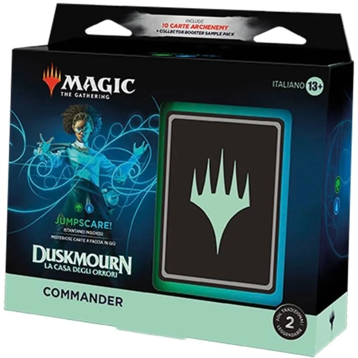 magic the gathering - duskmourn: la casa degli orrori - jumpscare! - mazzo commander (ita)