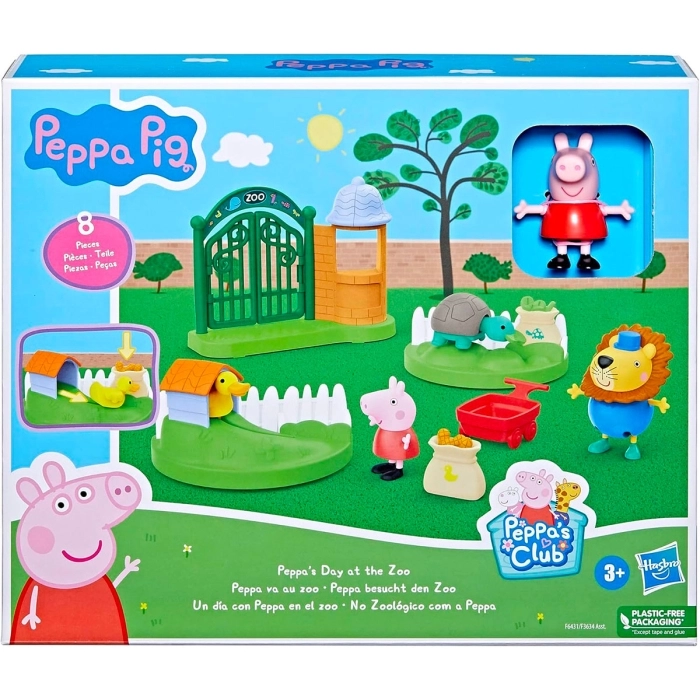 peppa pig giorno allo zoo