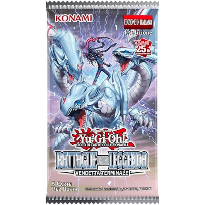 yu-gi-oh! - battaglie della leggenda: vendetta terminale - bustina singola 5 carte (ita)