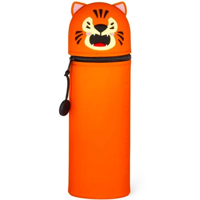 astuccio 2 in 1 in silicone - kawaii - tiger