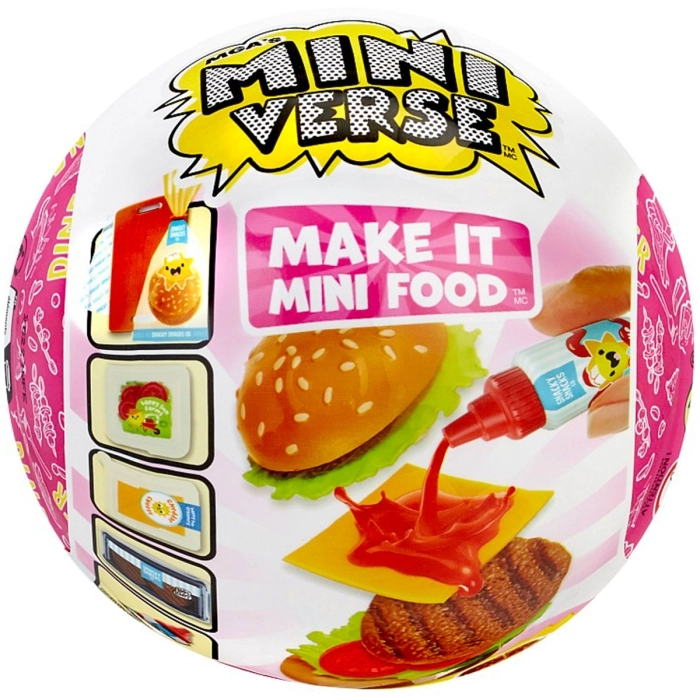 mga's miniverse - make it mini food - diner - food serie 3