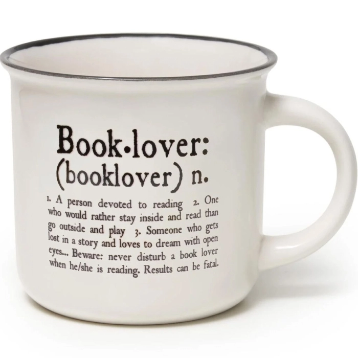 tazza in porcellana - cup-puccino - book lover