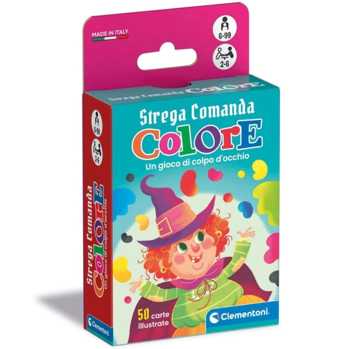 carte gioco sapientino - strega comanda colore