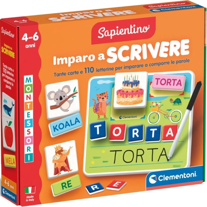 sapientino montessori - imparo a scrivere