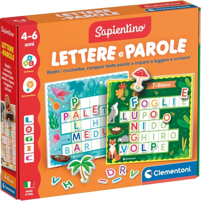 sapientino montessori - lettere e parole