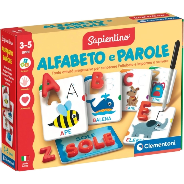 sapientino montessori - alfabeto e parole