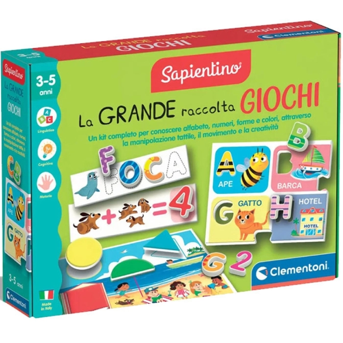 sapientino montessori - la grande raccolta giochi