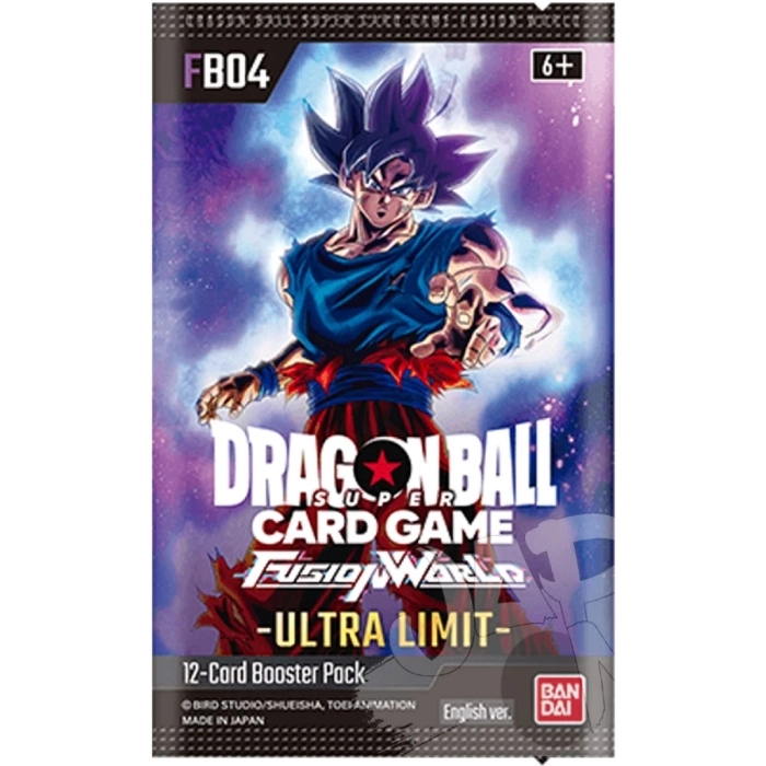 dragon ball super card game - fusion world - fb-04 - bustina singola 12 carte (eng)