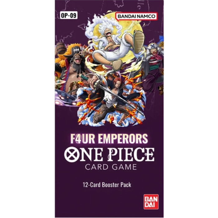 one piece card game - the four emperors - op-09 - bustina singola 12 carte (eng)